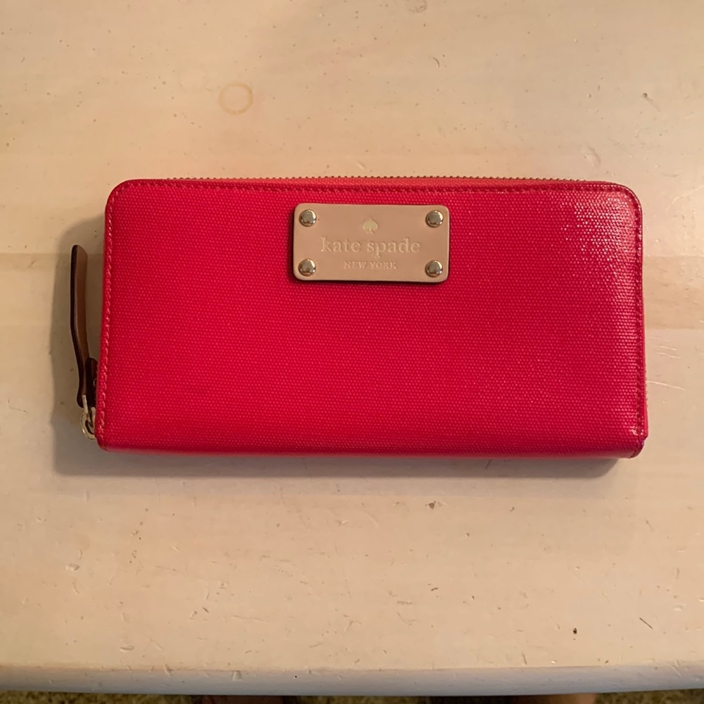 Hot Pink Kate Spade Wallet